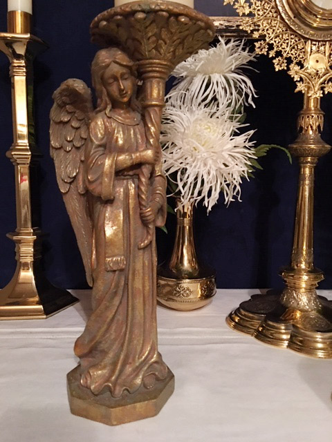 Statue on the altar