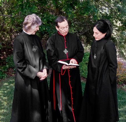 Sr. Joy, Fr. Penfield, Sr. Gabrielle