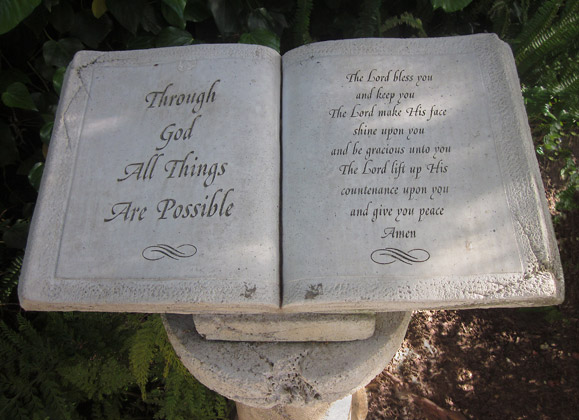 The Lord bless you and keep you