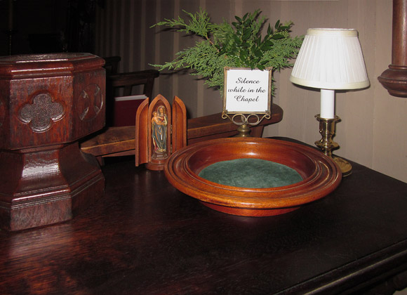 Let thy soul walk slowly with thee...